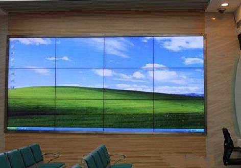 庆元液晶拼接屏的另类用法。